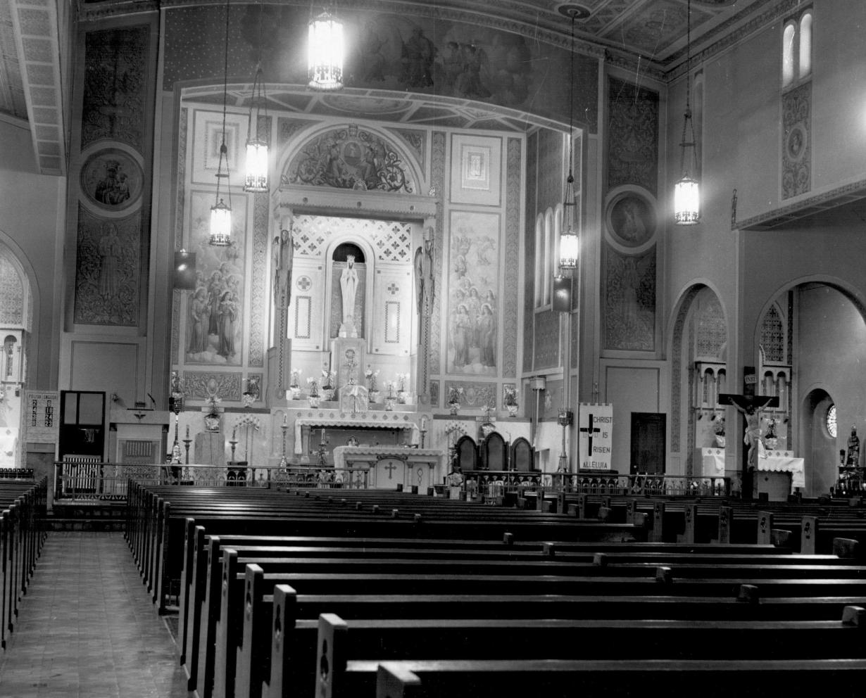 Immaculate Conception Detroit - Interior, n.d